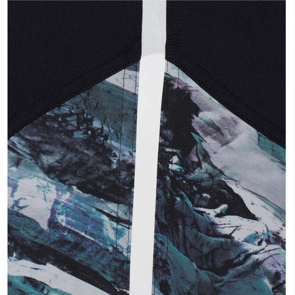 Lululemon Run to Reset Tight 25" Black/Frozen Island Multi 4 - Picture 7 of 16